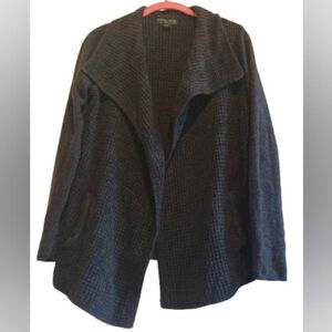 Barefoot Dreams‎ CozyChic Lite Cardigan Shawl Collar Sweater Black Size Small